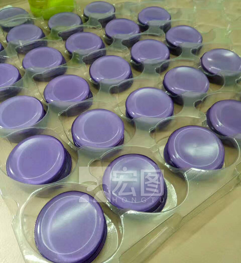 紫色硅膠粉撲 紫色硅膠粉撲